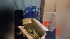 Illegal tobacco and vapes worth £670k seized