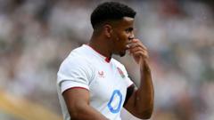 England winger Feyi-Waboso banned for two games