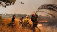 Man run over by own bulldozer while fighting Portugal fires