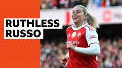 'That's world-class' - Pundits analyse Russo's hat-trick vs Tottenham