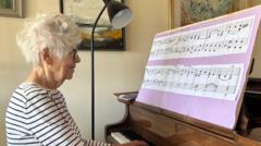 Organist performs concert for her 100th birthday
