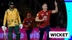 Can Wood Dismiss Rickelton for a Golden Duck on Just His Second Ball?