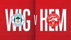 Wigan win on penalties to avoid shock exit to Hemel Hempstead