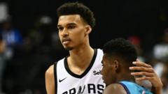 Wembanyama 'to do better' after Spurs debut