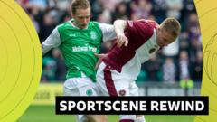 Watch Hibs and Hearts share four goals in 2011