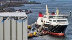 Ferguson shipyard misses out on new CalMac ferry order