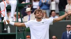 Cobolli ends Cilic run to reach first major quarter-final