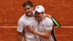 Patten and Heliovaara reach first French Open final