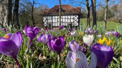 Spring is fastest-warming season in the UK, report says