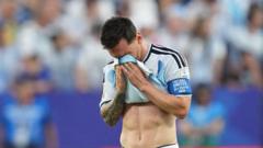 Emotional Messi explains tears after Argentina goal