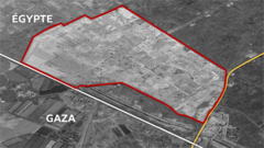 Pourquoi un mur est-il érigé à la frontière égyptienne près de Gaza ?