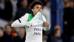 Díaz begs father's ELN kidnappers to free him