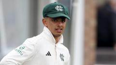 Ahmed puts Notts in control as Kent slump