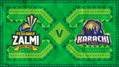Peshawar Zalmi v Karachi Kings – PSL scorecard