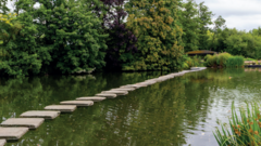 Attraction to open 'Europe's longest stepping stones'