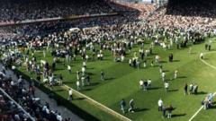 Stadion Hillsborough pada 15 April 1989