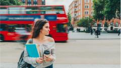 A student on the streets of London