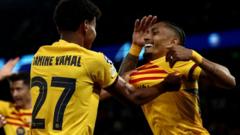 Champions League: PSG level against Barca, Atletico lead Dortmund