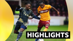 Highlights: Motherwell 2-0 Aberdeen