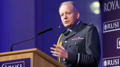 UK in most dangerous period I've known, military chief says