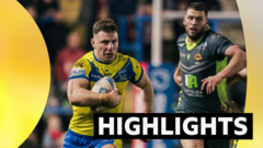 Warrington hold on for win over Catalans