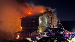 Deadly fire at Turkey ski resort hotel