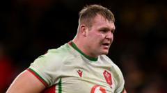 Wales Six Nations blow as hooker Lake out for up to 12 weeks