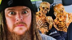 'Dead bodies' report to police were prop skeletons