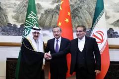 چین، سعودی عرب، ایران
