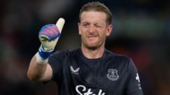 Pickford set for talks over new Everton contract