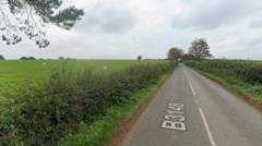 Woman dies in motorbike crash with car