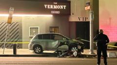 Several critically injured in LA after vehicle driven into crowd