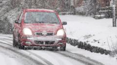 How to drive in snow and icy weather