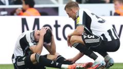 Newcastle defender Livramento to miss England games