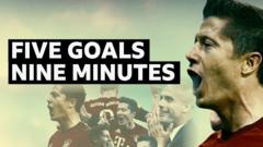 ‘Like a movie!’ – Lewandowski relives five goals in nine minutes