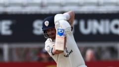 Derbyshire’s Lloyd back in runs against Middlesex