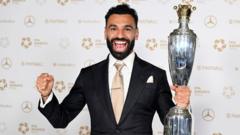 Salah and Rogers scoop PFA player of the year awards