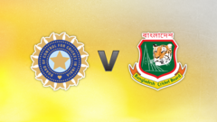 India v Bangladesh – first Test scorecard