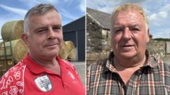 Galw am newid cynllun ffermio, sydd ag ond traean o ffermwyr Môn
