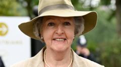 Tributes paid to 'comic genius' Penelope Keith after her death aged 86