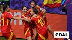 Can Caldentey&#039;s Stunning Header Secure Spain&#039;s Victory?