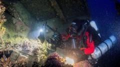 Artefacts recovered from Titanic's sunk sister ship