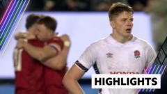 Wales dash England U20s Grand Slam dream