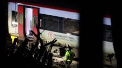 Man dies, 15 in hospital, after two trains collide