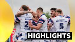 Impressive Wakefield earn emphatic win over Wire