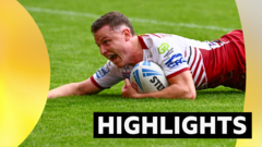 Wigan go second with thumping win over Toulouse