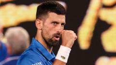 Djokovic sets up Alcaraz match - then refuses interview