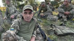 Desperate for troops, Ukraine is training men in their 40s and 50s for battle