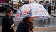 Amber warnings issued as Storm Claudia brings heavy rain and flooding to UK