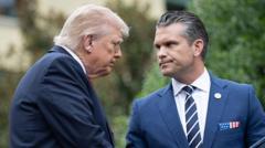 Trump and Hegseth to address top US generals in unusual military gathering
